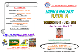 Plaquette inscriptions : Clique ICI