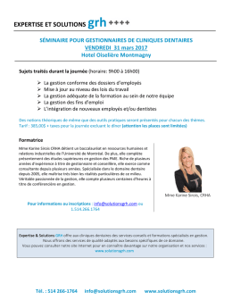 Vendredi le 31 mars 2017 à Montmagny