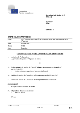 5974/1/17 REV 1 ura/ab 1 GIP 1B VERSION R&Eacute;VIS&Eacute;E N&ordm; 1 DE L