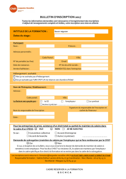 bulletin inscription 2017 - CFDT - Languedoc