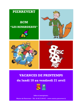 jeux du monde - Mairie de Pierrevert