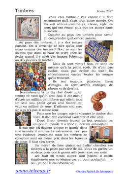 Timbres www.telecap.fr