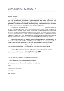 Télécharger l`autorisation parentale
