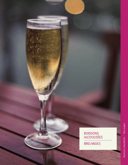 boissons alcoolis&eacute;es breuvages - Traiteur Saltimbanques