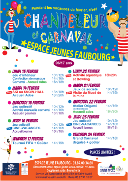 programme espaceFAUBfevrier - Ville de Saint