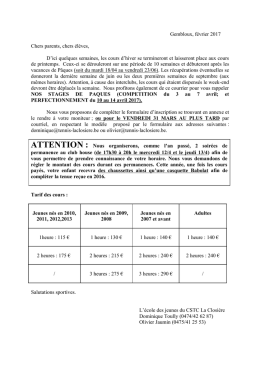 cette page - La Closi&egrave;re Tennis Club