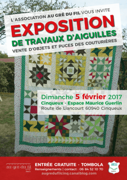 Au gr&eacute; du fil Cinqueux