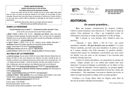 Reflets de l`Arc n&deg;356 - Notre