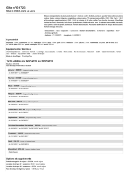 Imprimer - Gites de France Jura