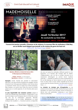 Jeudi 16 février 2017