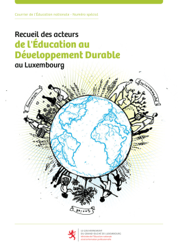 de l`&Eacute;ducation au D&eacute;veloppement Durable