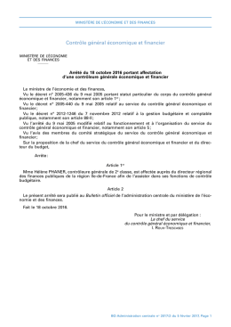 Contr&ocirc;le g&eacute;n&eacute;ral &eacute;conomique et financier