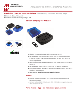 Products Designed For Arduino