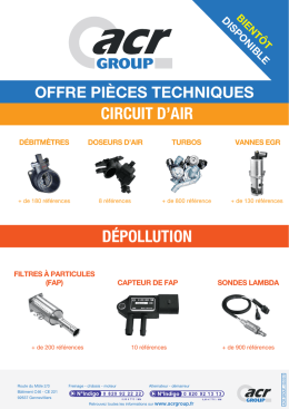 circuit d`air dépollution - AM