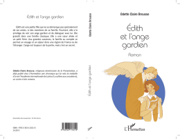 Édith et l`ange gardien