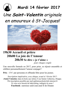 Une Saint-Valentin originale en amoureux à St