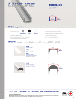 chicago - Accueil - Luxline International