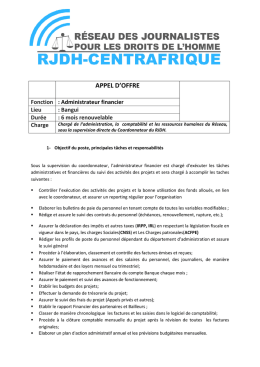 APPEL D`Offre Admin RJDH_03022017