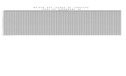 Tableau des pointages