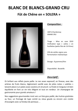 blanc de blancs-grand cru - Champagne Diot