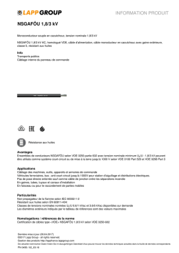 information produit  - Lapp France