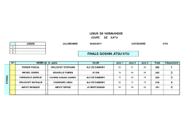 finale goshin jitsu kyu - Ligue de Normandie de Judo