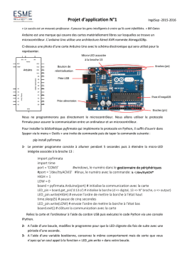 Projet d`application N°1