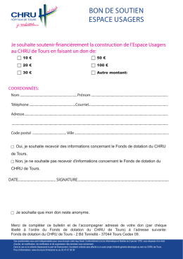 bon de soutien espace usagers