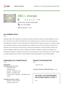 Trouver un professionnel