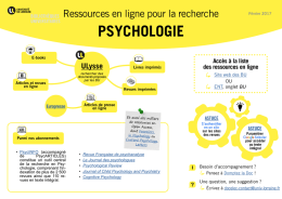 psychologie - BU Lorraine