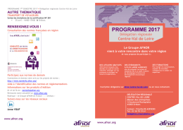 programme 2017