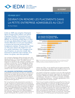 Publication (format PDF) - Institut économique de Montréal