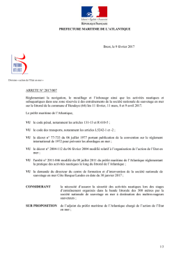 2017-007 - Préfecture maritime Atlantique