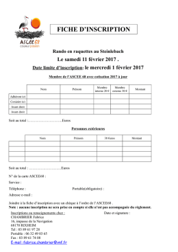 affiche steinlebach 2017