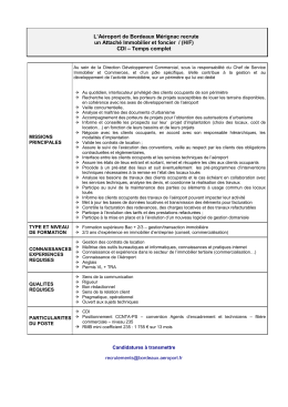 Ethan Frome - A&eacute;roport de Bordeaux