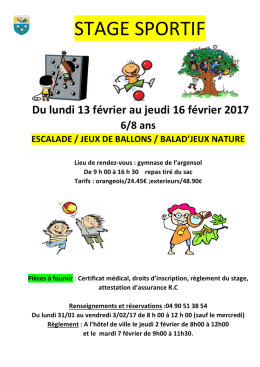 pub fev 2017 - Ville d`Orange