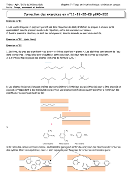 Correction des exercices ex n&deg;11-12-22-28 p245-252