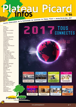 PDF-3.6 Mo - Communaut&eacute; de Communes du Plateau Picard