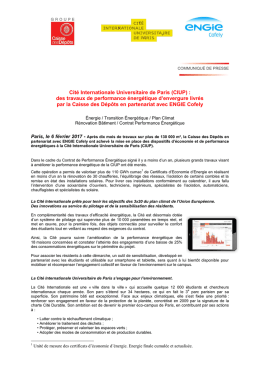 Cit&eacute; Internationale Universitaire de Paris (CIUP)