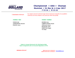 Championnat &laquo; AAA