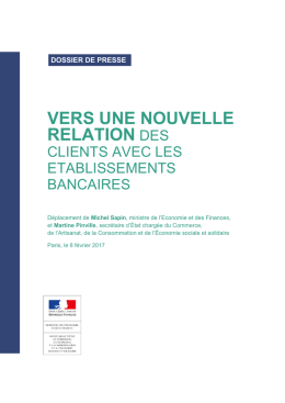 Vers une nouvelle relation des clients avec les &eacute;tablissements