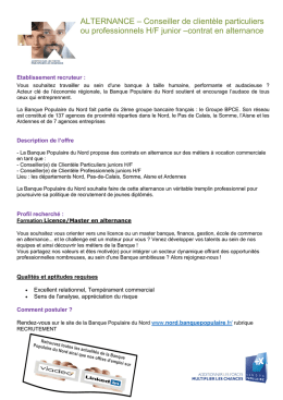 conseiller de clientèle entreprises