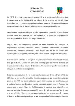 De&acute;cla CTSD ASH relue - SNUipp