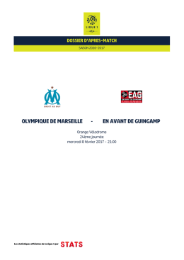 Dossier d`apr&egrave;s-match