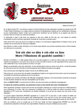 Trà ciò chè vo dite è ciò chè vo fate More l`illusione di