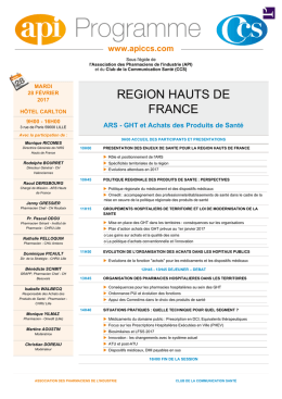 T&eacute;l&eacute;charger le programme