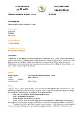 50185306 Publication externe de poste vacant