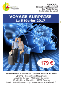 voyage surprise