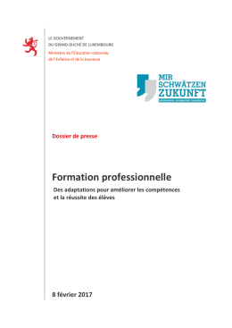 Dossier de presse