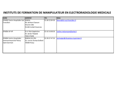 Instituts MEM - DRJSCS Ile-de
